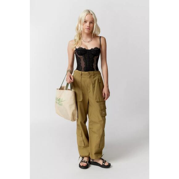 Urban Outfitters Out From Under Modern Love Corset Green - S - Picture 5 of 6